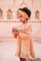 Jilana Dress - Saffron Flower Field - Child