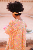 Robe Jilana - Champ De Fleurs De Safran - Enfant