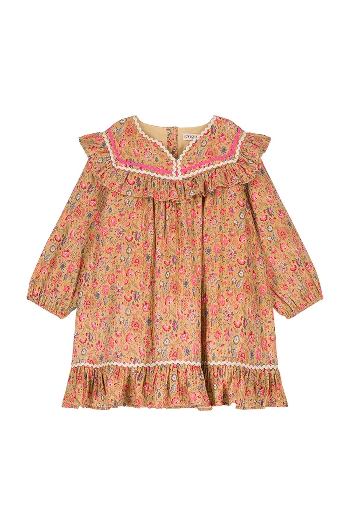 Jilana Dress - Saffron Flower Field - Child