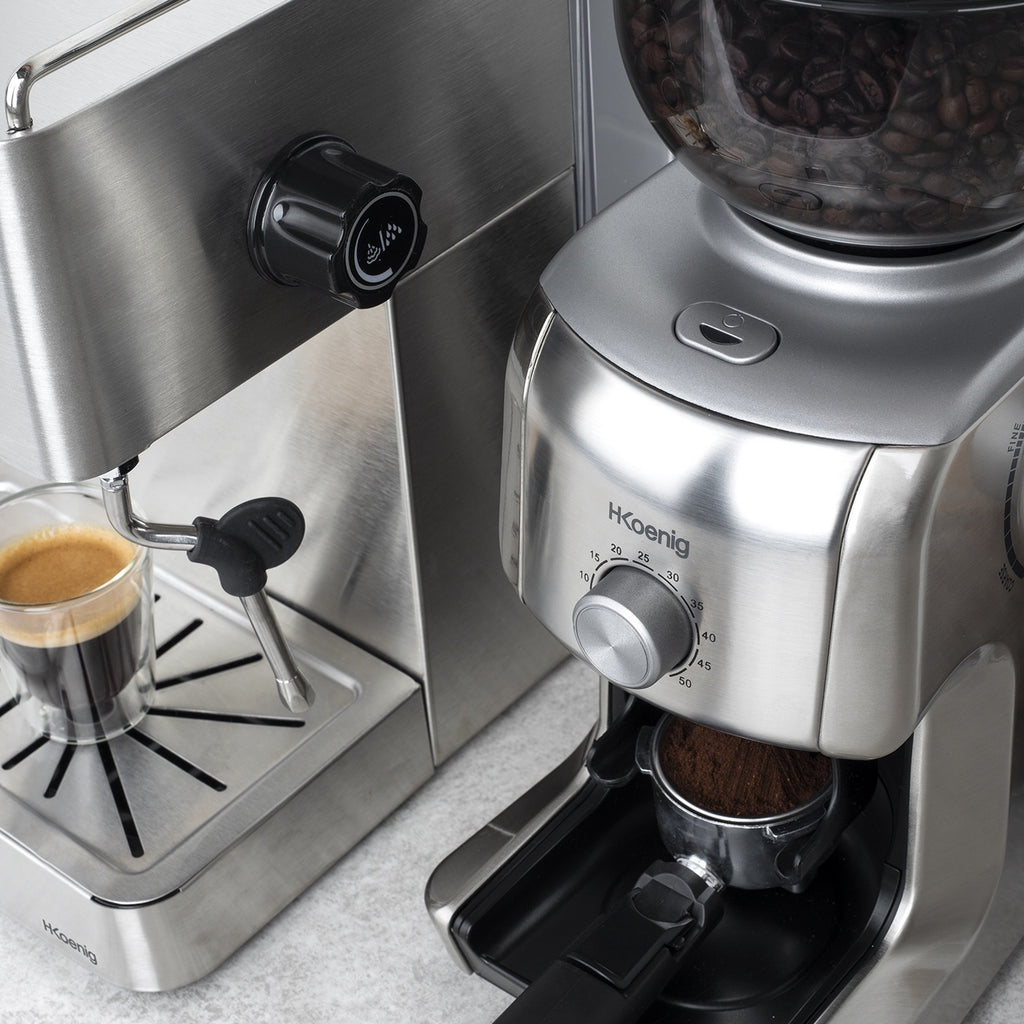 Coffee Grinder - Stainless Steel/Black