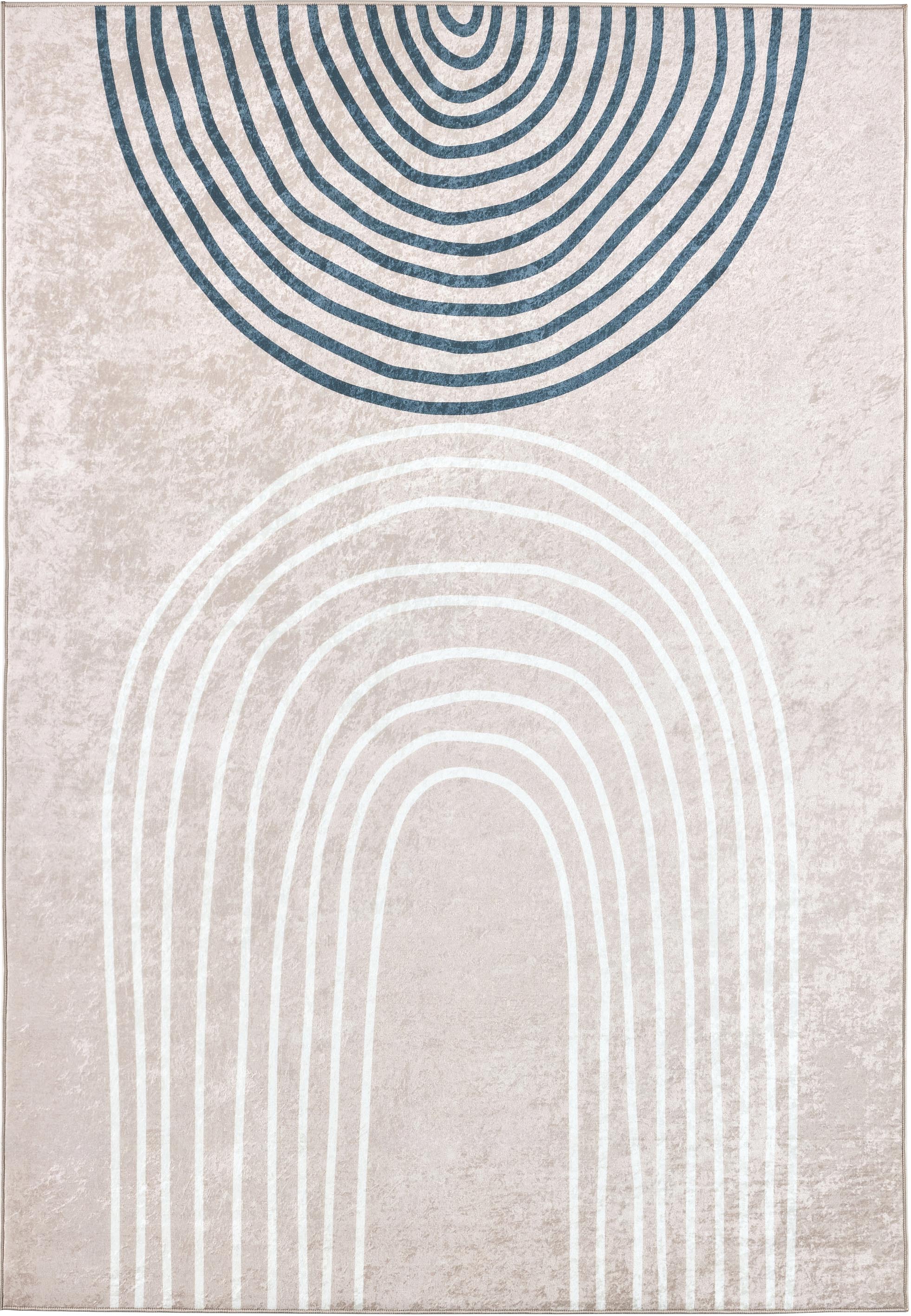 Grege - Tapis D'Intérieur - Polyester Imprimé - Beige