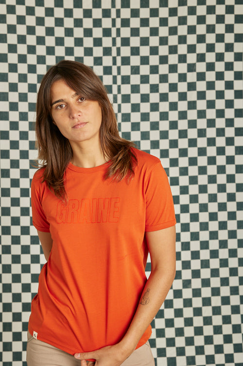 Tee Jardinier - Orange