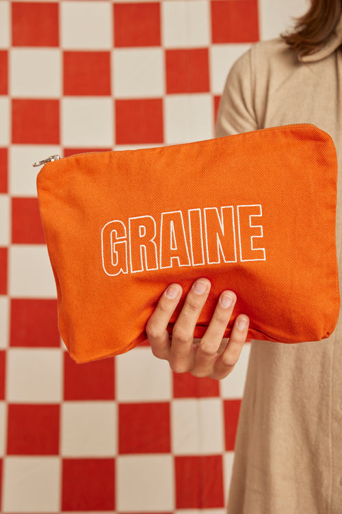 Pochette Racine - Orange