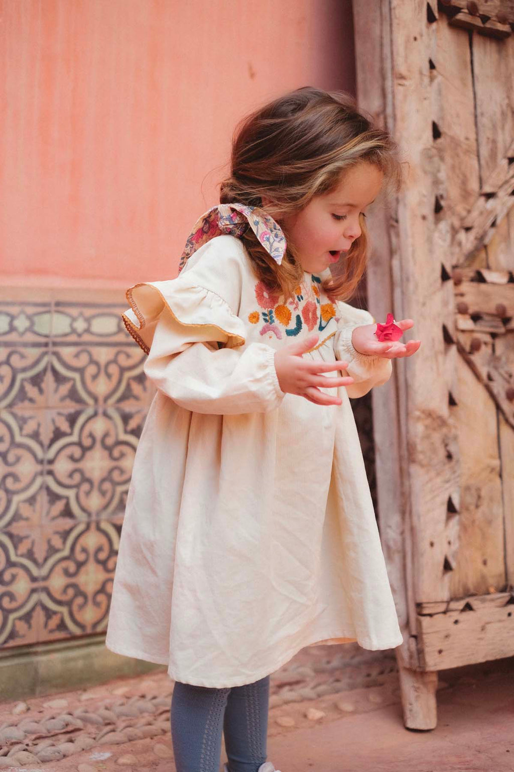 Vestido Illia - Crema - Niña