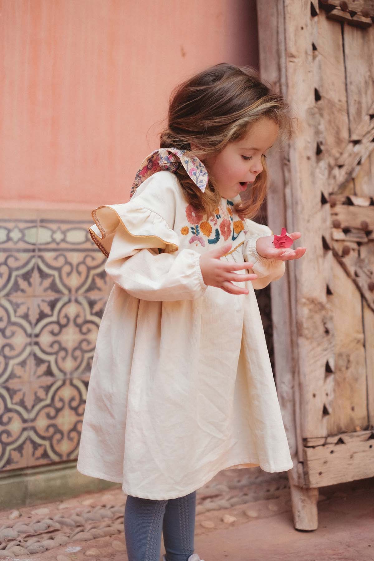 Vestido Illia - Crema - Niña