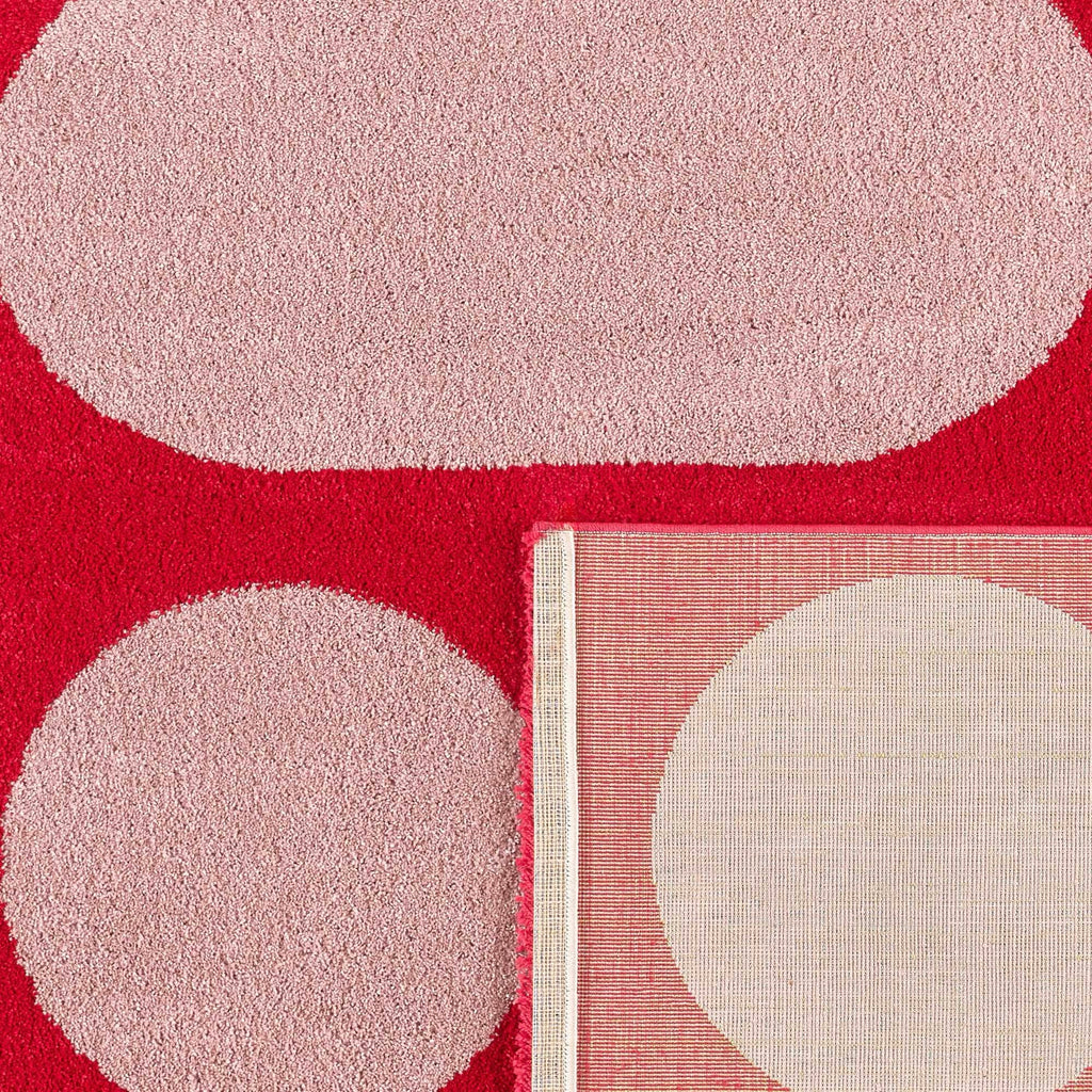 Groovy - Tapis D'Intérieur - Polypropylène - Rouge