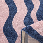 Groovy - Tapis D'Intérieur - Polypropylène - Bleu