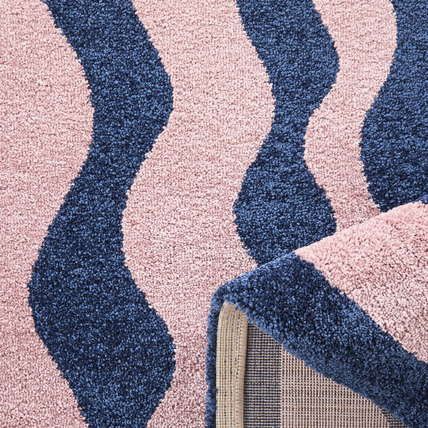 Groovy - Tapis D'Intérieur - Polypropylène - Bleu