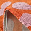 Tapis Groovy 384 - Motif Moderne - Rose - Intérieur