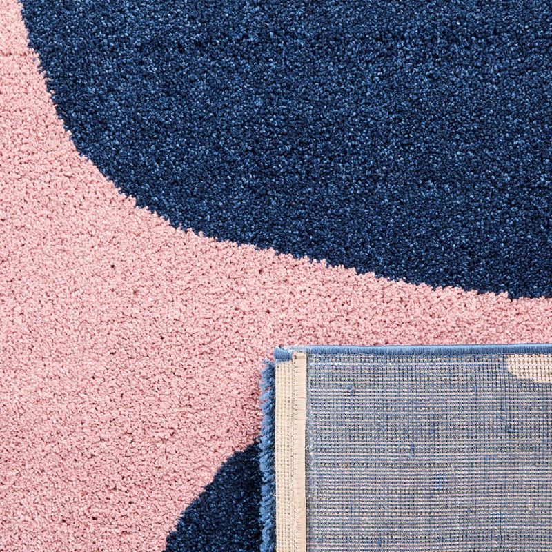 Tapis Groovy 385 - Motif Moderne - Bleu - Intérieur