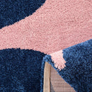 Tapis Groovy 385 - Motif Moderne - Bleu - Intérieur