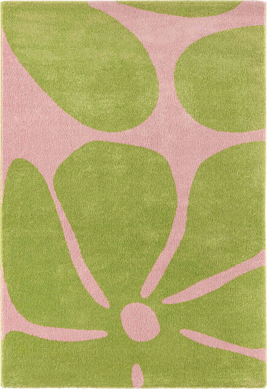 Groovy 385 Rug - Modern Pattern - Green - Indoor
