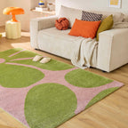 Groovy 385 Rug - Modern Pattern - Green - Indoor