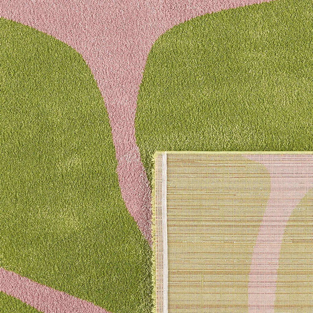 Groovy 385 Rug - Modern Pattern - Green - Indoor