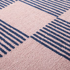 Groovy - Tapis D'Intérieur - Polypropylène - Bleu