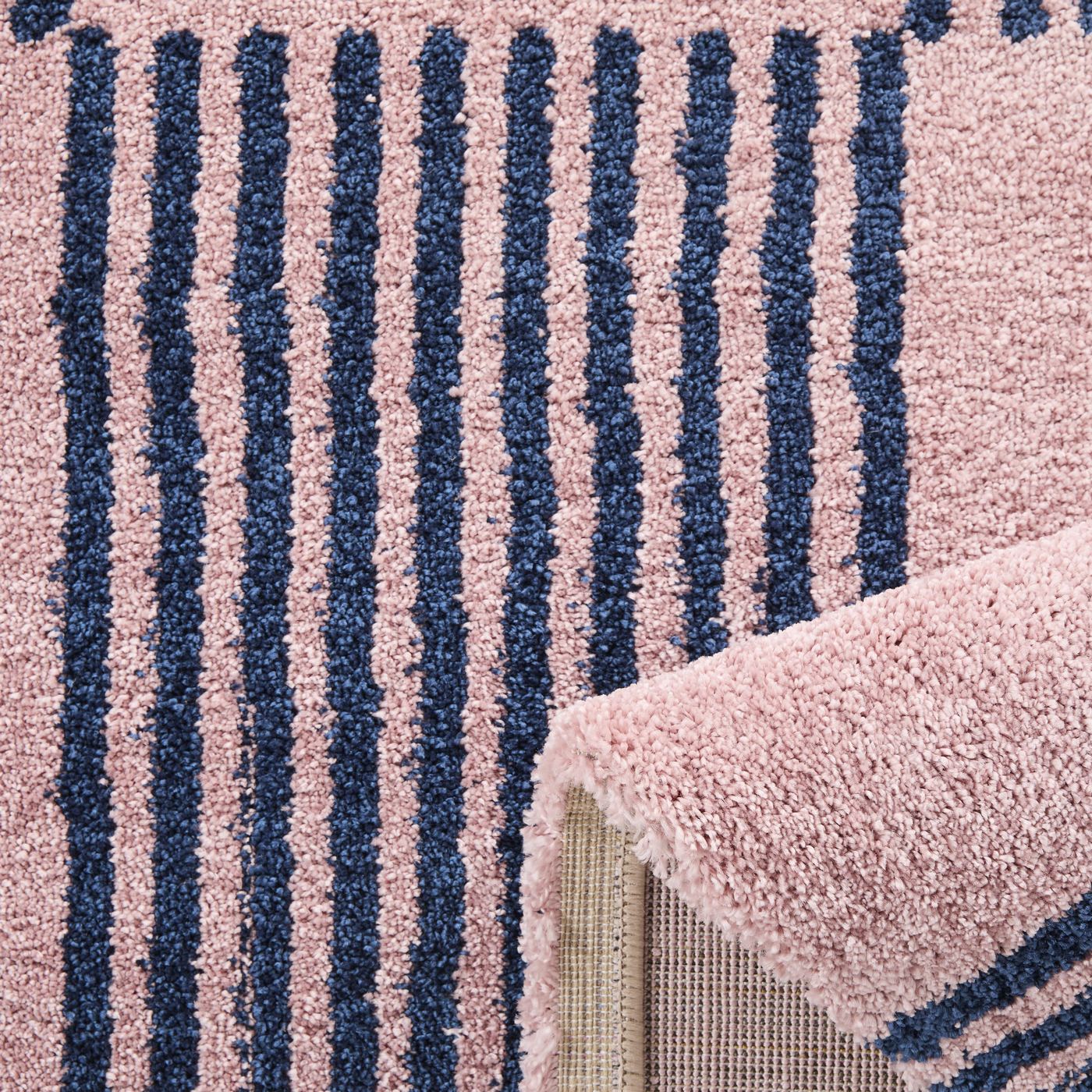 Groovy - Tapis D'Intérieur - Polypropylène - Bleu