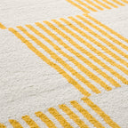 Groovy Rug 386 - Modern Pattern - Yellow - Indoor