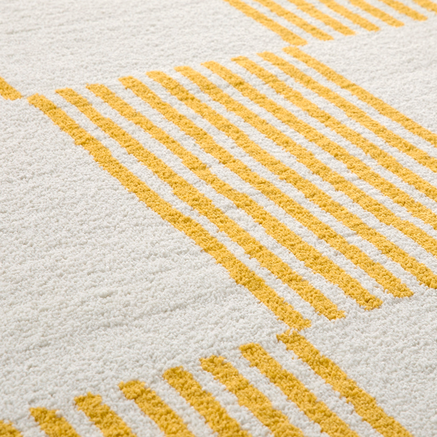 Groovy Rug 386 - Modern Pattern - Yellow - Indoor