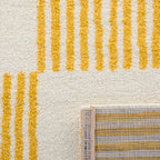 Groovy Rug 386 - Modern Pattern - Yellow - Indoor