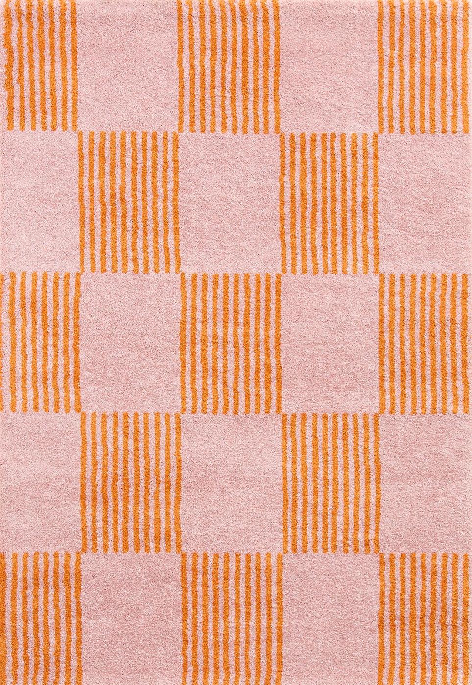 Groovy Rug 386 - Modern Pattern - Orange - Indoor