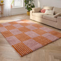 Groovy Rug 386 - Modern Pattern - Orange - Indoor