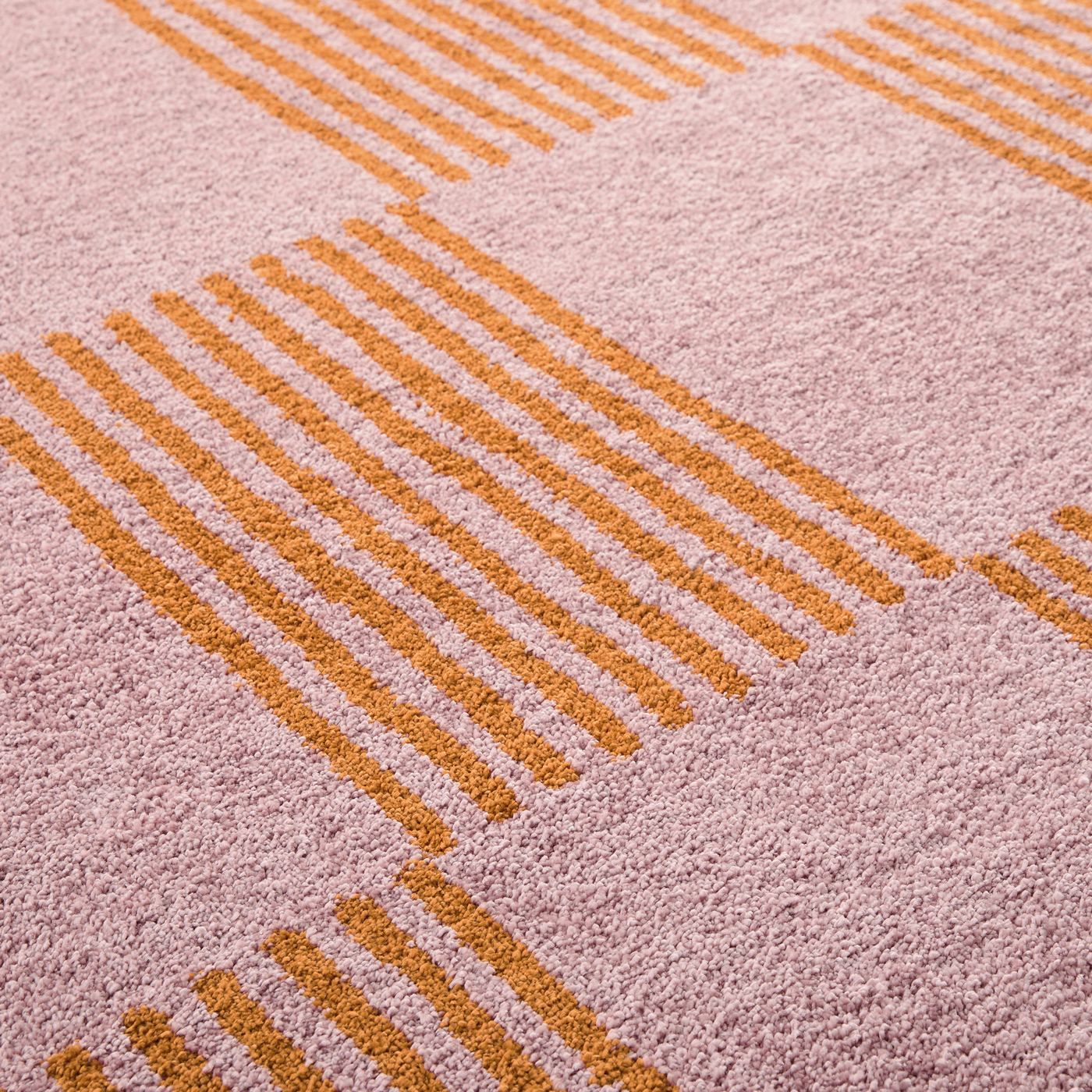 Groovy Rug 386 - Modern Pattern - Orange - Indoor