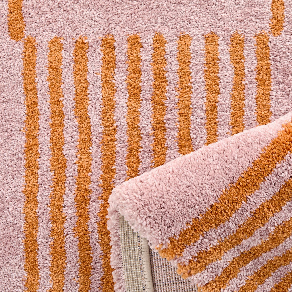 Groovy Rug 386 - Modern Pattern - Orange - Indoor