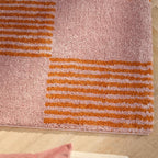Groovy Rug 386 - Modern Pattern - Orange - Indoor