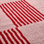 Groovy Rug 386 - Modern Pattern - Red - Indoor