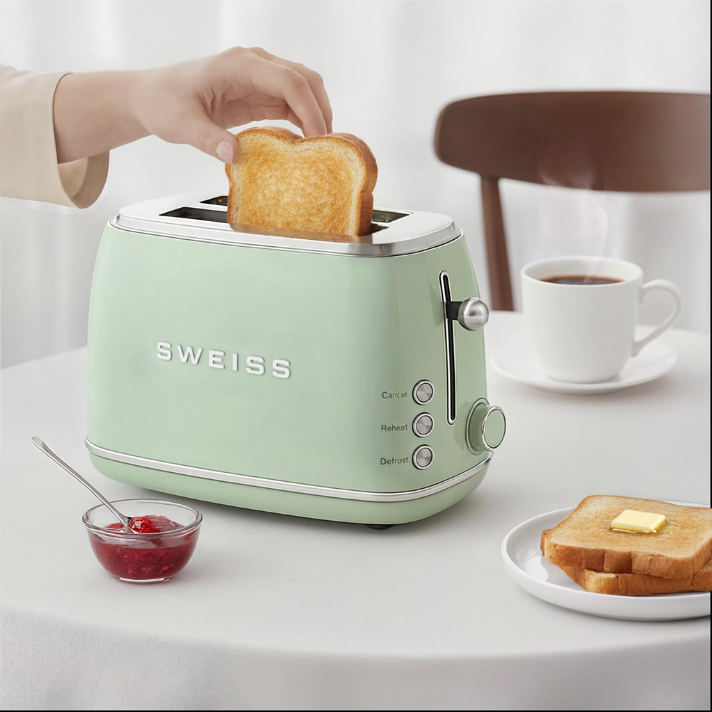 Vintage Toaster - Green