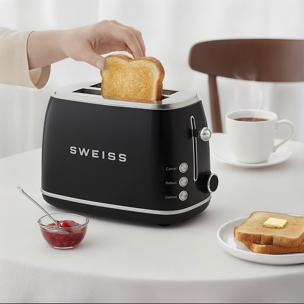 Vintage Toaster - Black