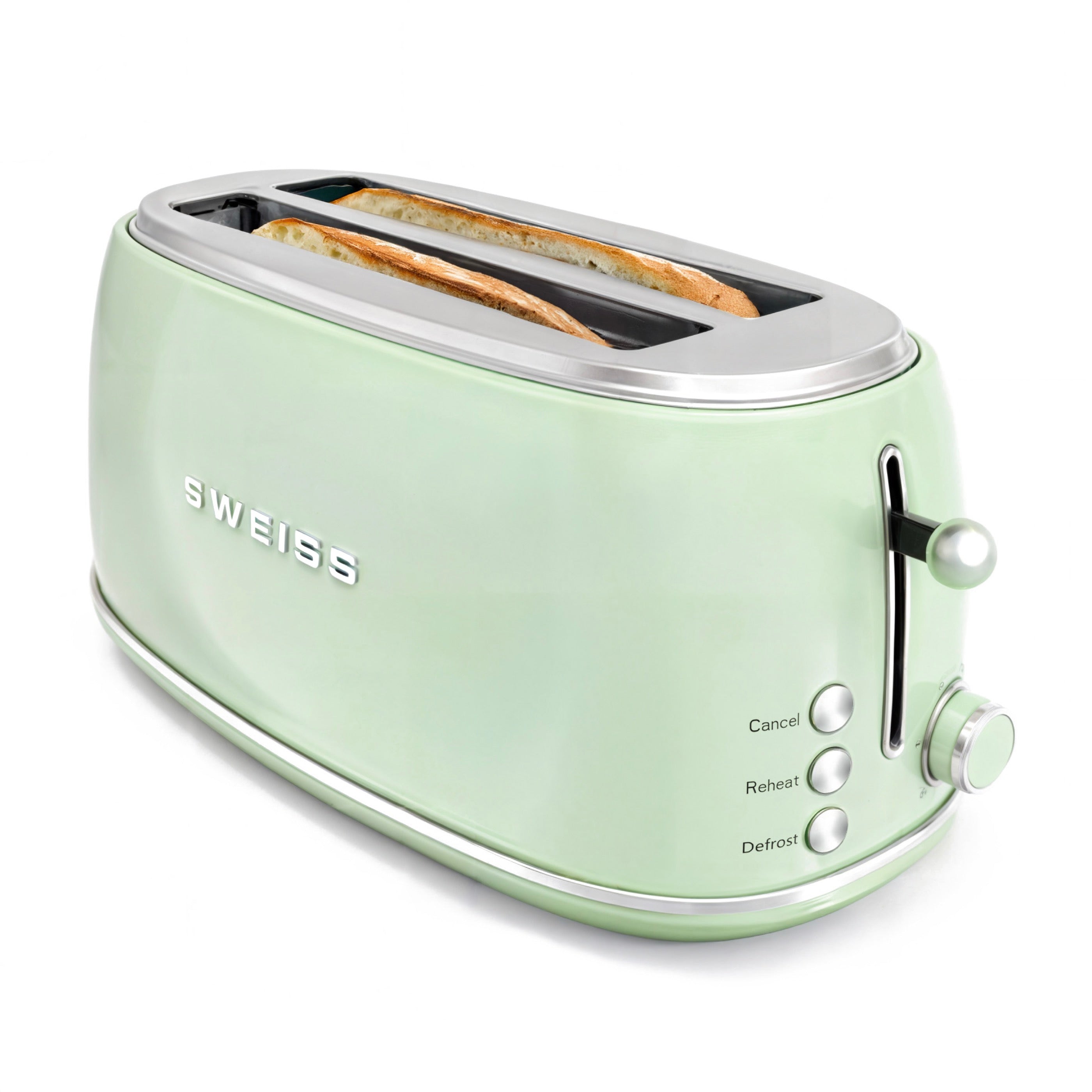 Vintage Baguette Toaster - Green