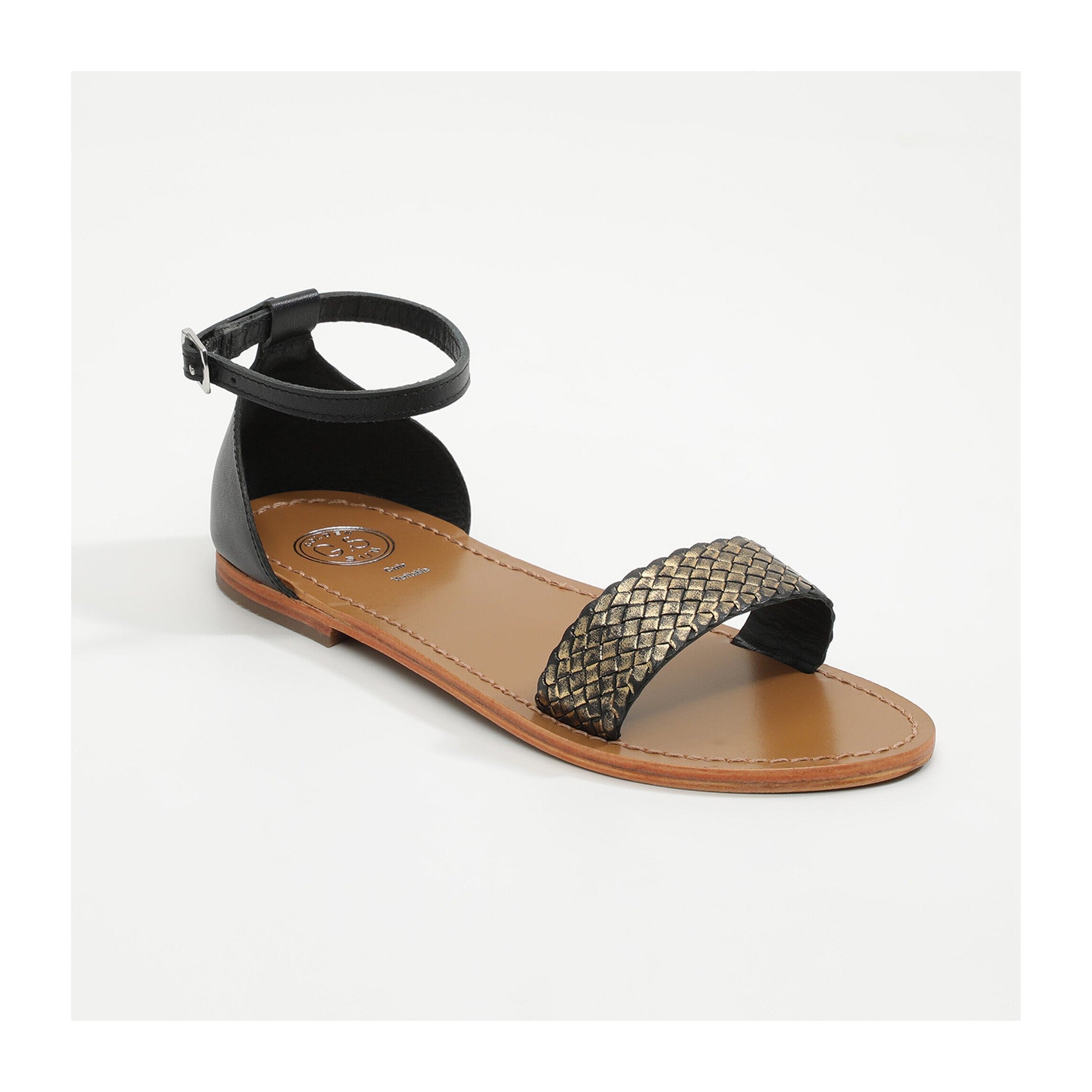Golden Sun - Bronte Sandals - Black