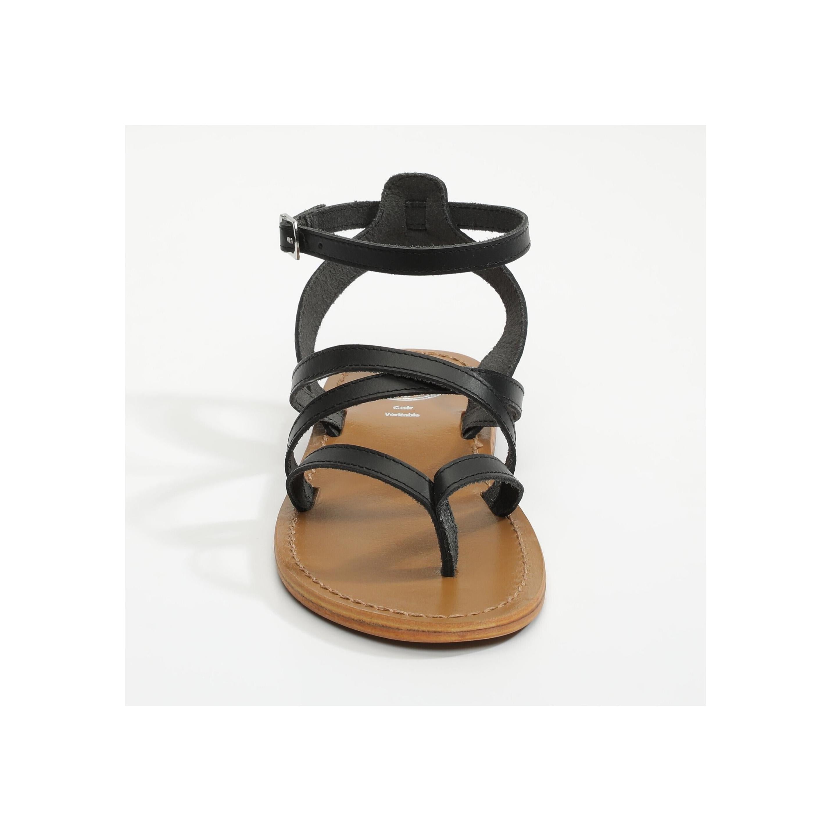 Golden Sun - Anona Sandals - Black