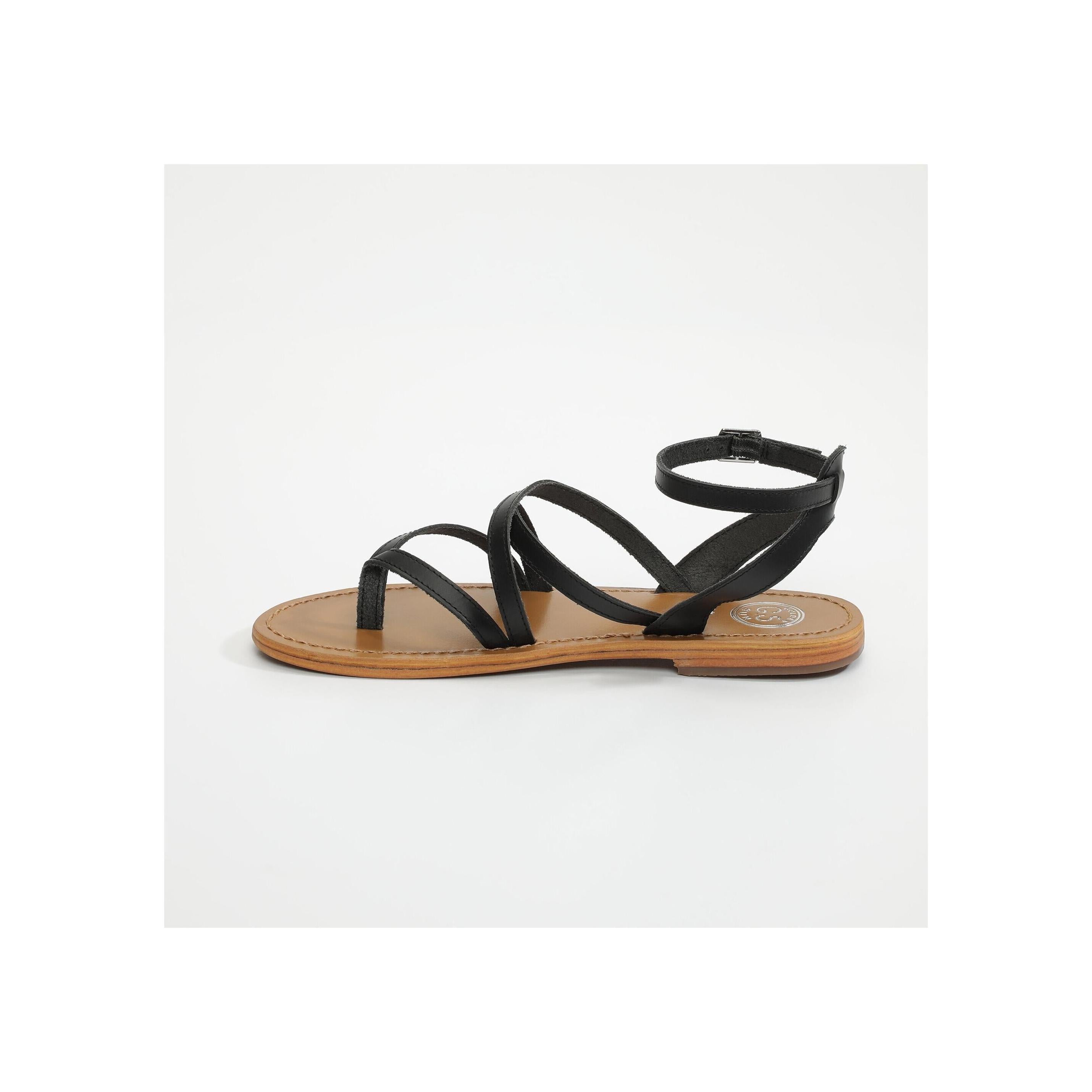 Golden Sun - Anona Sandals - Black