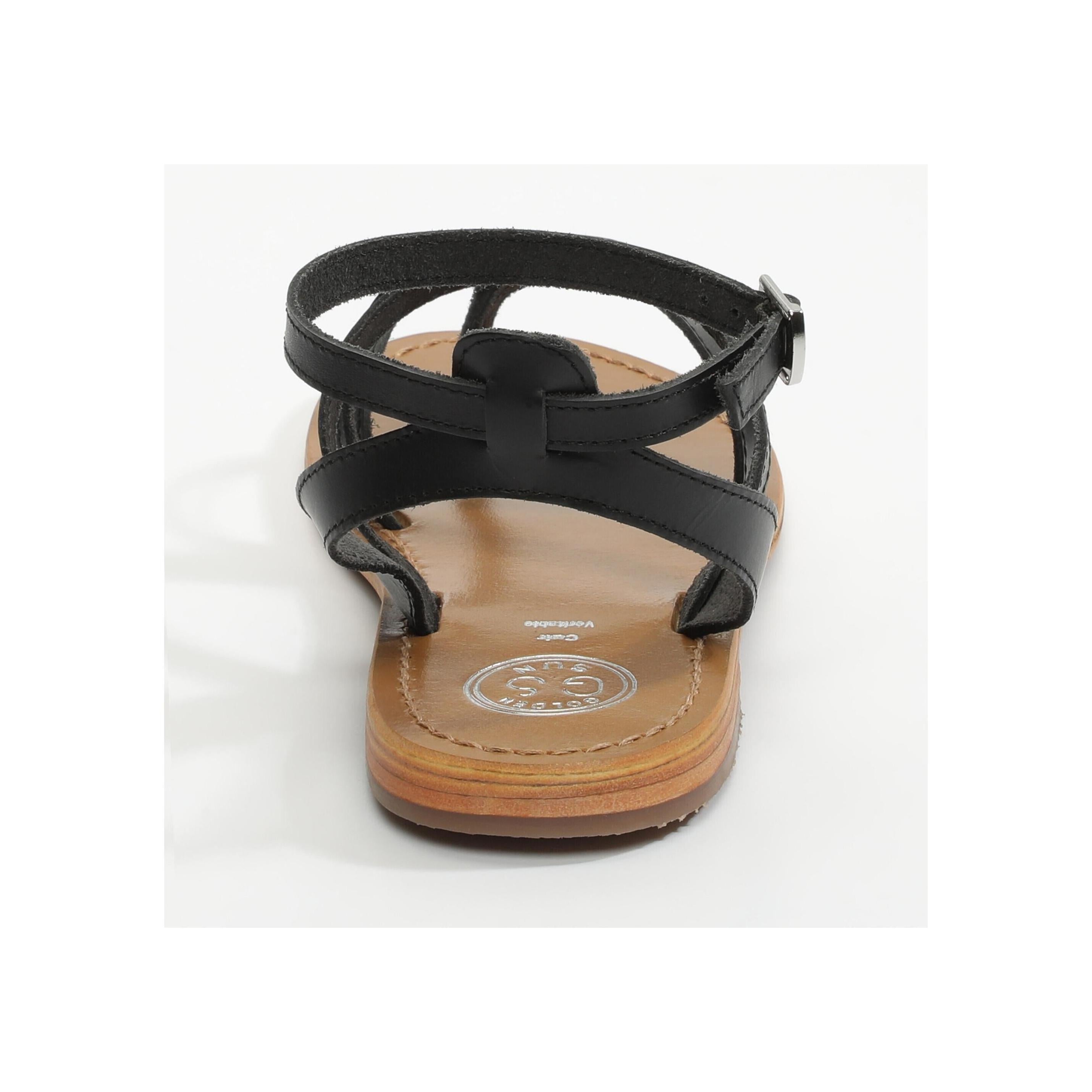 Golden Sun - Anona Sandals - Black