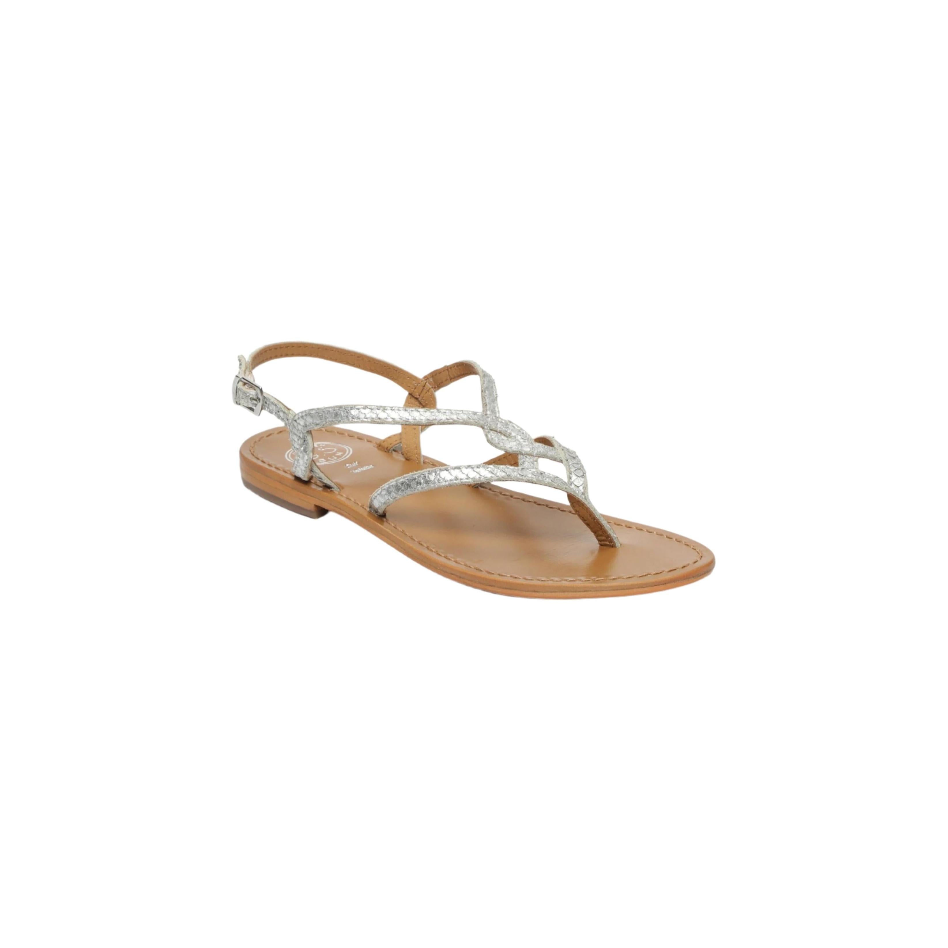 Golden Sun - Syringa Sandals - Silver