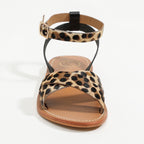 Sandales Amapola - Noir Et Léopard