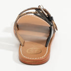 Golden Sun - Ancolie Mules - Black + Leopard