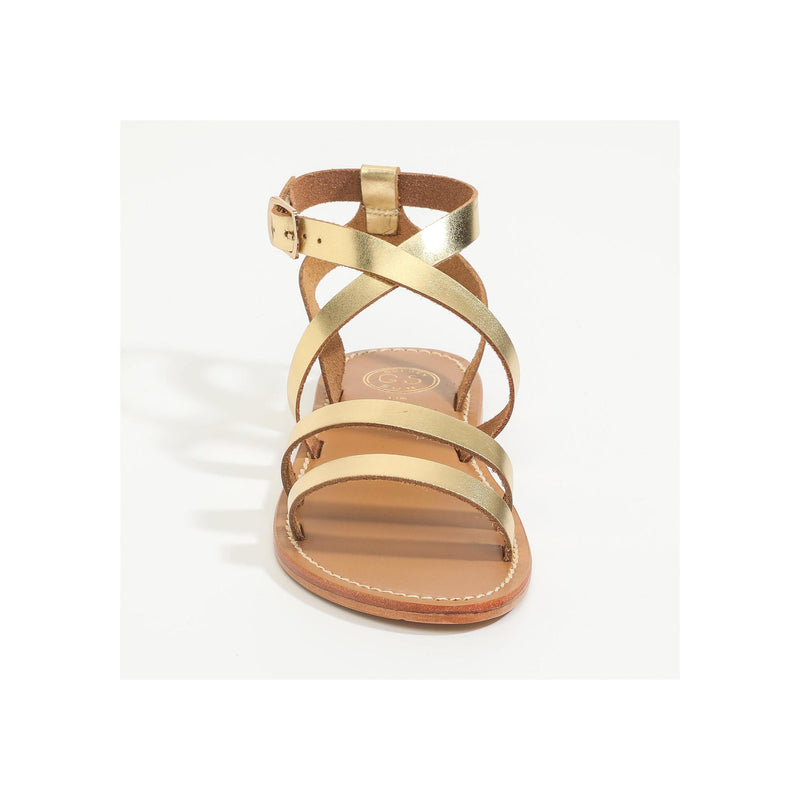 Golden Sun - Sandales Lunaria - Doré