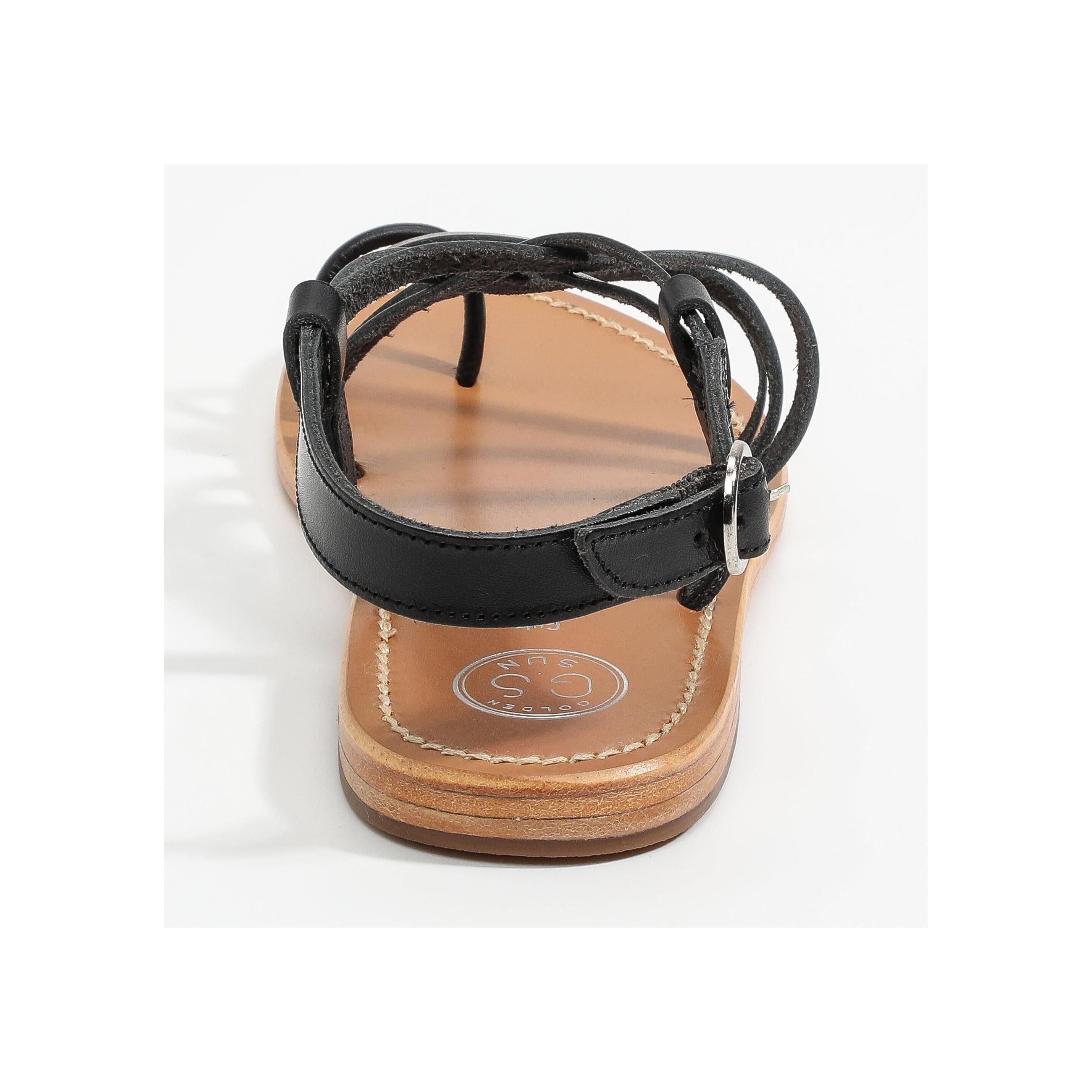 Golden Sun - Sandalias Ianthina - Negro