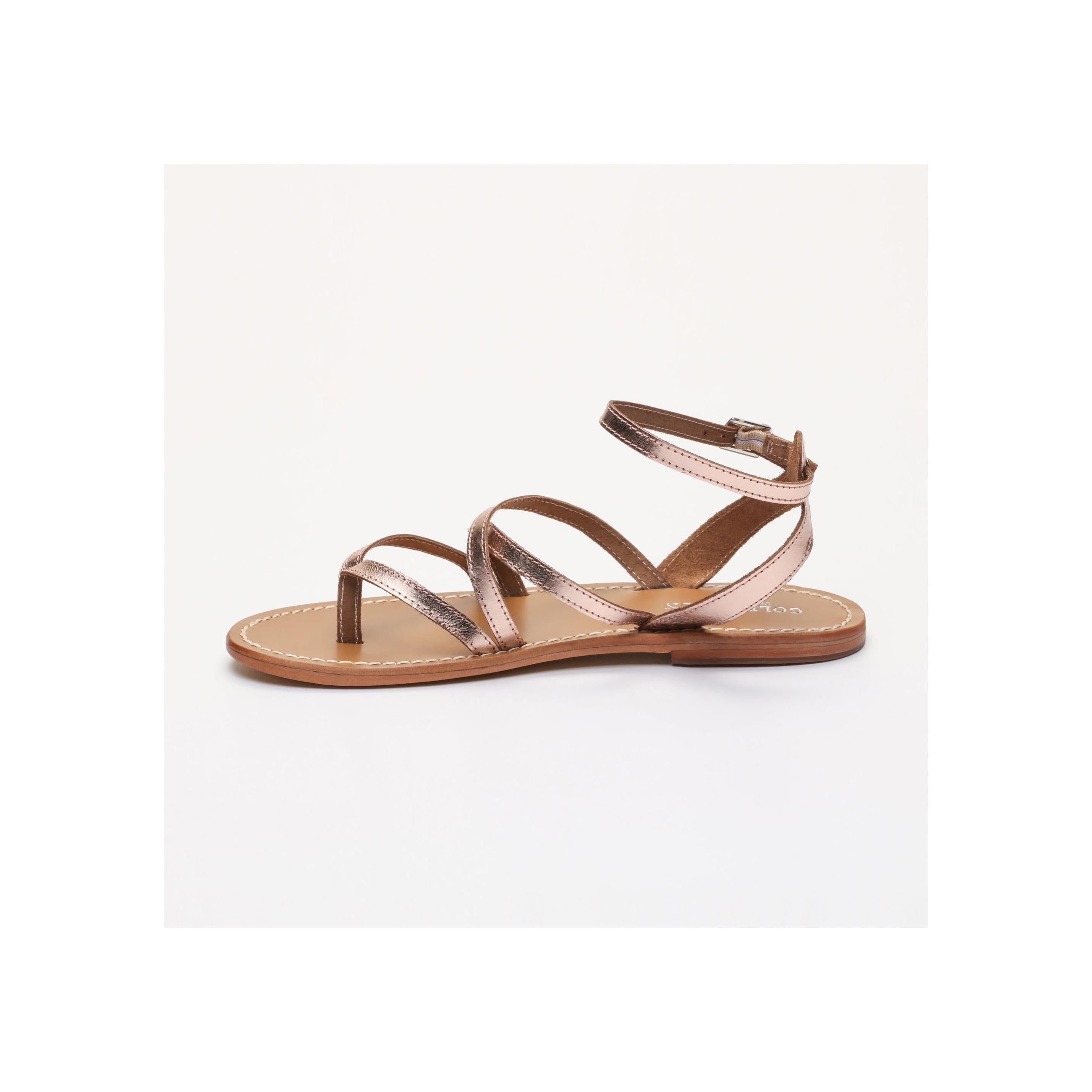 Golden Sun - Anona Sandals - Rose Gold