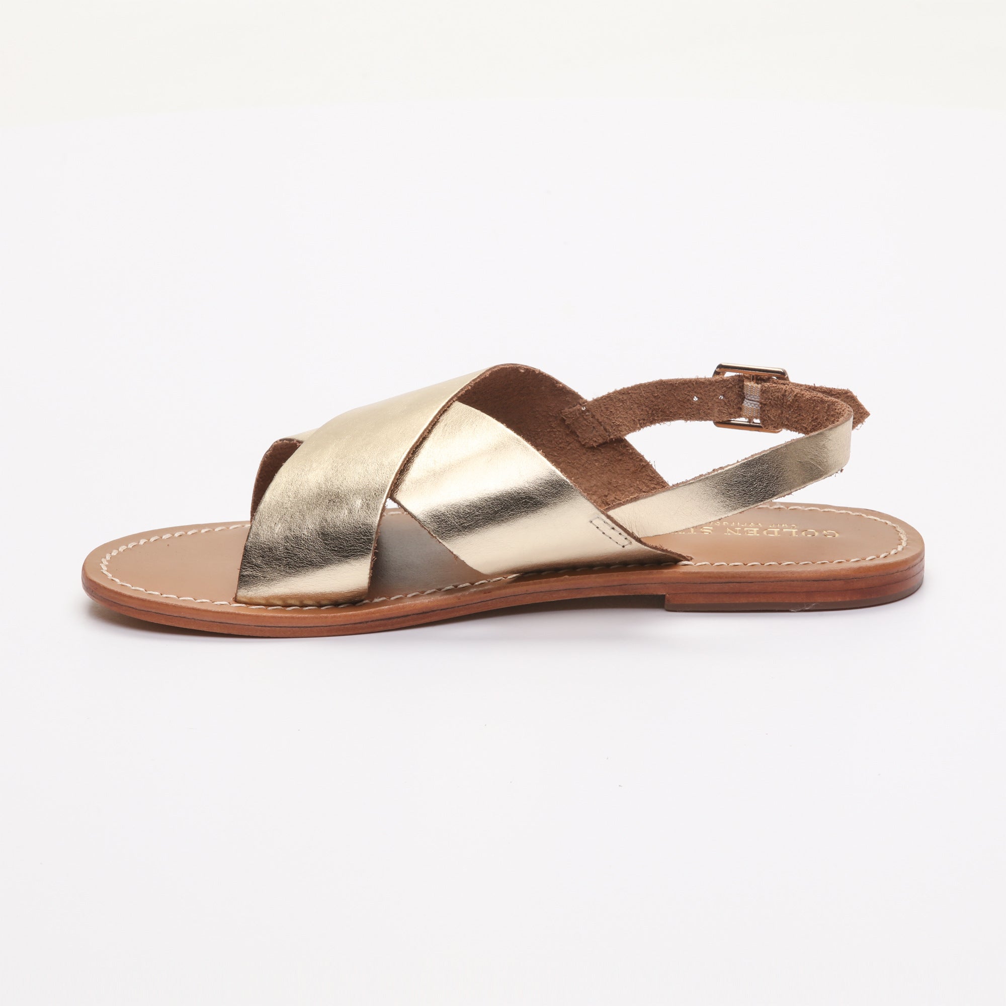 Golden Sun - Sandalias Rosedale - Dorado