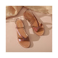 Timo Sandals - Croco Beige
