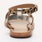 Golden Sun - Amapola Sandals - Leopard + Gold