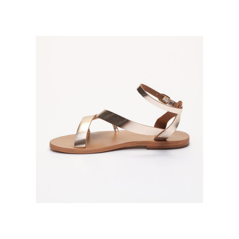Golden Sun - Sandalias Hana - Dorado
