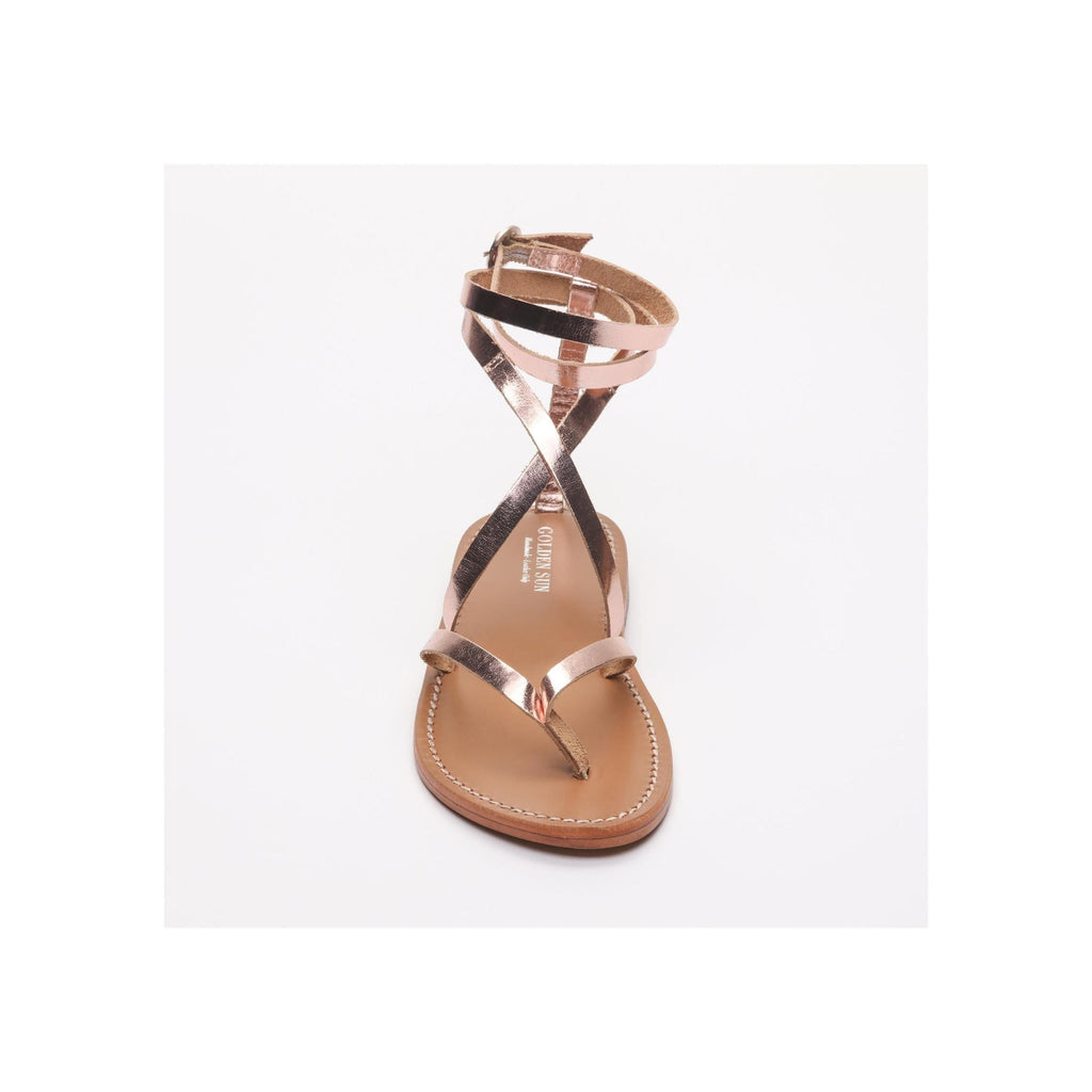 Golden Sun - Lan Sandals - Rose Gold