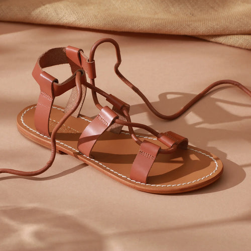 Windflower Sandals - Brown