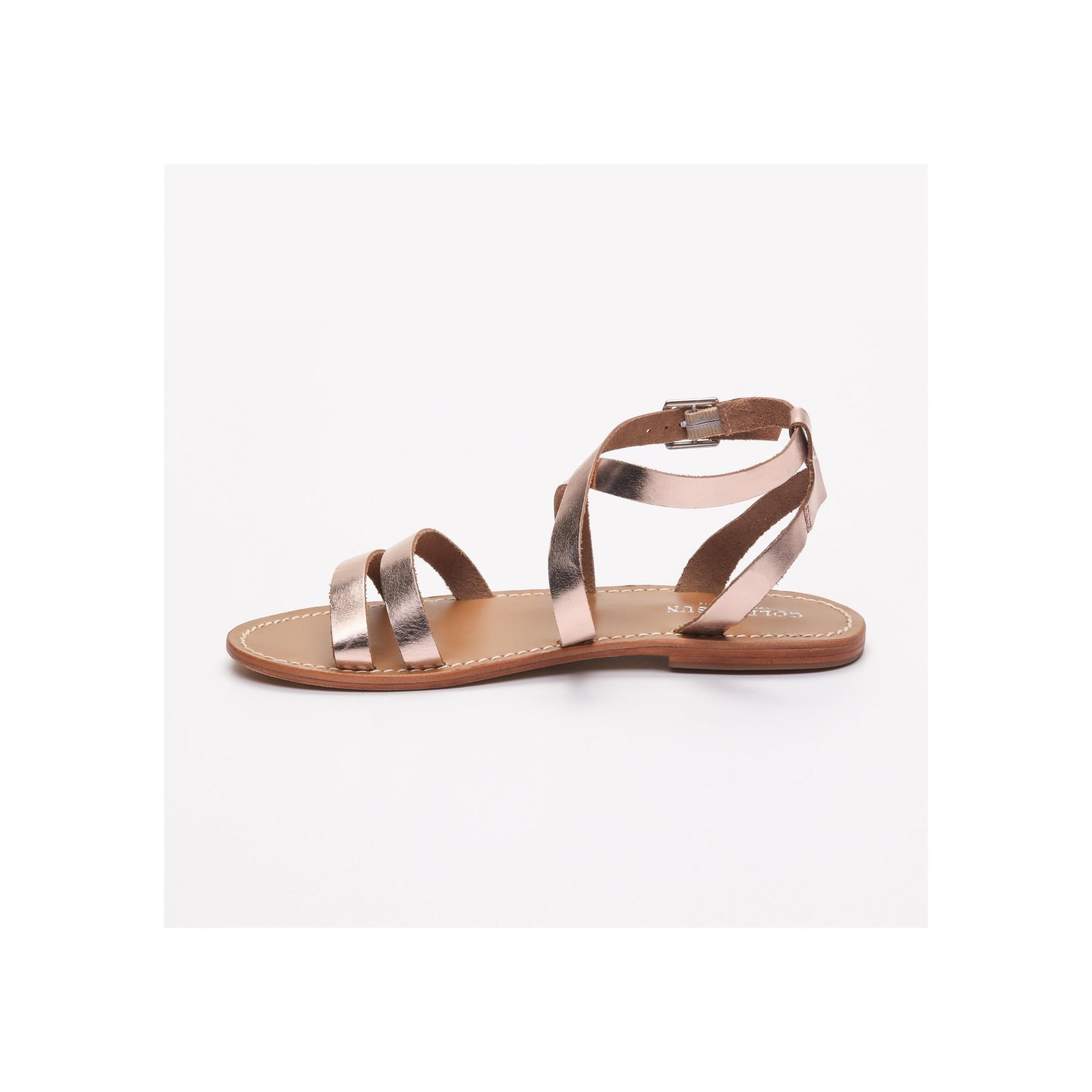 Golden Sun - Lunaria Sandals - Rose Gold