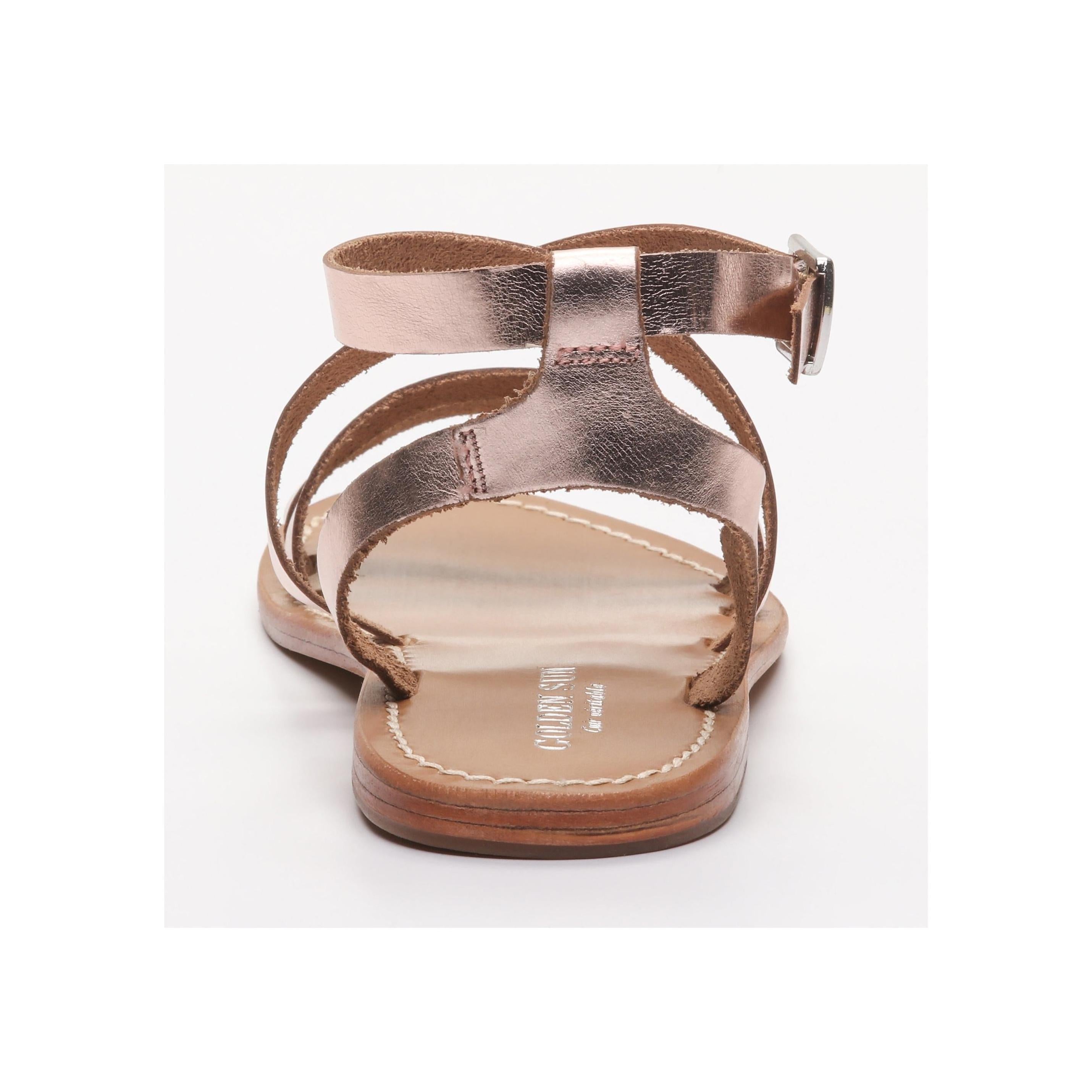 Golden Sun - Lunaria Sandals - Rose Gold
